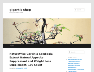 giganticshop.net screenshot