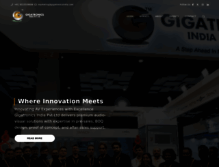 gigatronicsindia.com screenshot