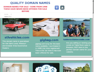 gigbag.com screenshot