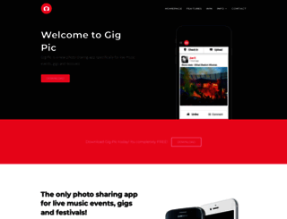 gigpicapp.com screenshot