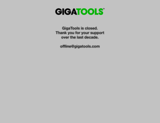 gigs.gigatools.com screenshot