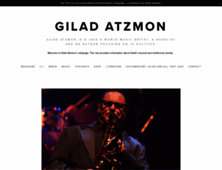 gilad-atzmon-kwu7.squarespace.com screenshot
