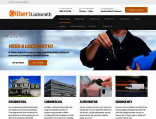 gilbert-locksmith.info screenshot