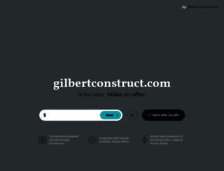 gilbertconstruct.com screenshot
