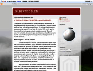 gilbertoceleti.com screenshot