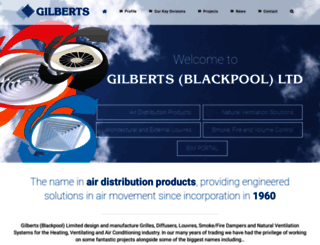 gilbertsblackpool.com screenshot