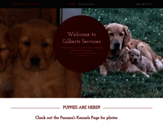 gilbertsservices.com screenshot