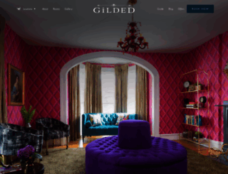 gildedhotel.com screenshot