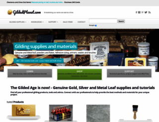 gildedplanet.com screenshot