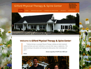 gilfordphysicaltherapy.com screenshot