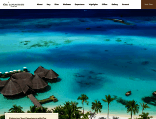 gili-lankanfushi.com screenshot