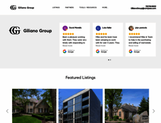 gilianogroup.com screenshot