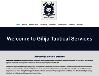 gilijatactical.co.za screenshot