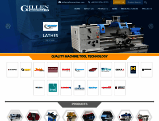 gillenmachines.com screenshot