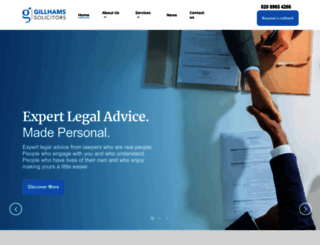 gillhams.com screenshot