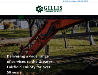 gillisconstructionllc.com screenshot