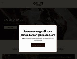 gillislondon.com screenshot