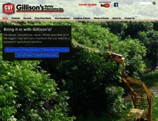 gillisons.com screenshot
