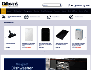 gillmans.co.uk screenshot