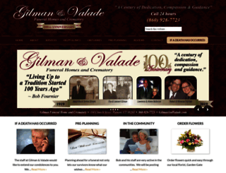 gilmanandvalade.com screenshot