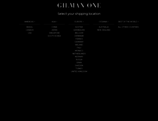 gilmanone.com screenshot