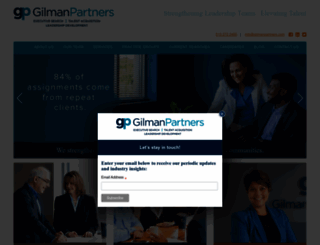 gilmanpartners.com screenshot