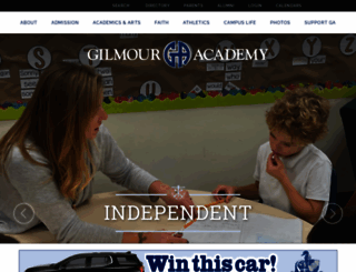 gilmour.org screenshot