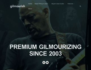 gilmourish.com screenshot