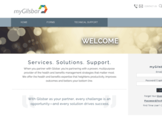 gilsbar.mygilsbar.com screenshot