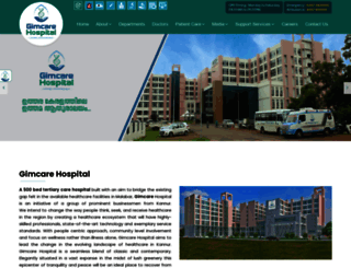 gimcarehospital.com screenshot