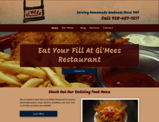 gimeesrestaurant.com screenshot