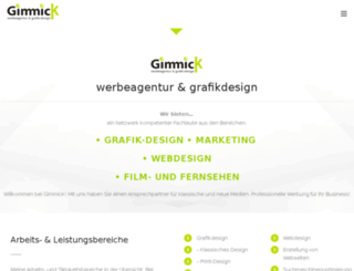 gimmick-werbung.de screenshot