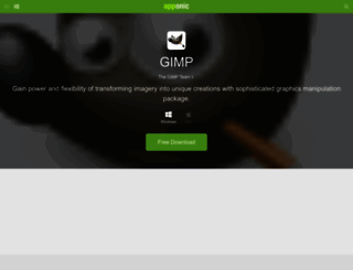 gimp.apponic.com screenshot