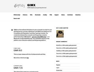 gimx.fr screenshot