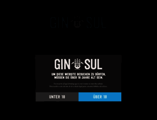 gin-sul.de screenshot