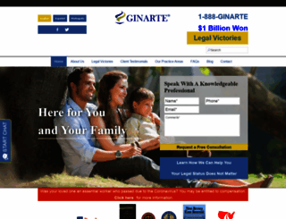 ginarte.wpengine.com screenshot