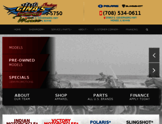 ginasmotorsports.com screenshot