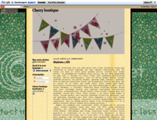 gincherry.blogspot.com screenshot