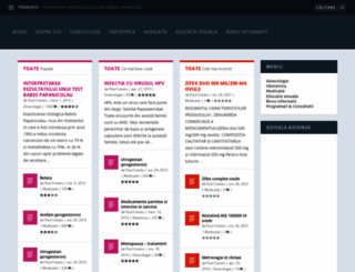 ginecologultau.ro screenshot