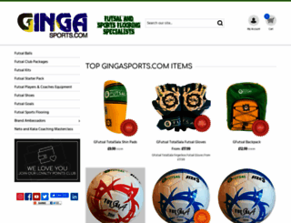 gingasports.com screenshot