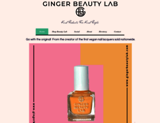 gingerandliz.com screenshot