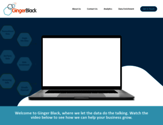 gingerblackmedia.com screenshot