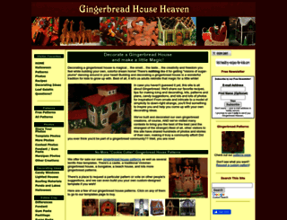 gingerbread-house-heaven.com screenshot