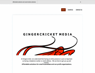 gingercricket.com screenshot