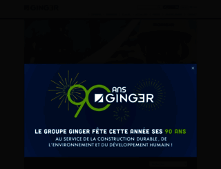 gingergroupe.com screenshot