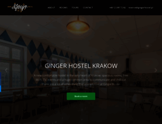 gingerhostel.pl screenshot