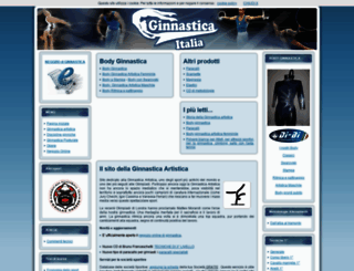 ginnasticaitalia.com screenshot
