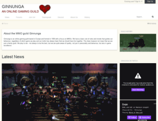 ginnunga.org screenshot