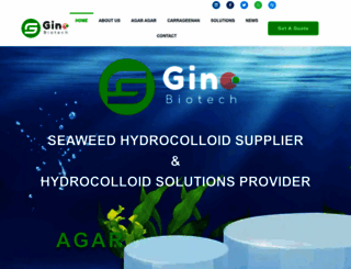 ginobiotech.com screenshot