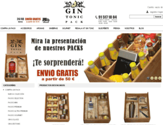 gintonicpack.com screenshot